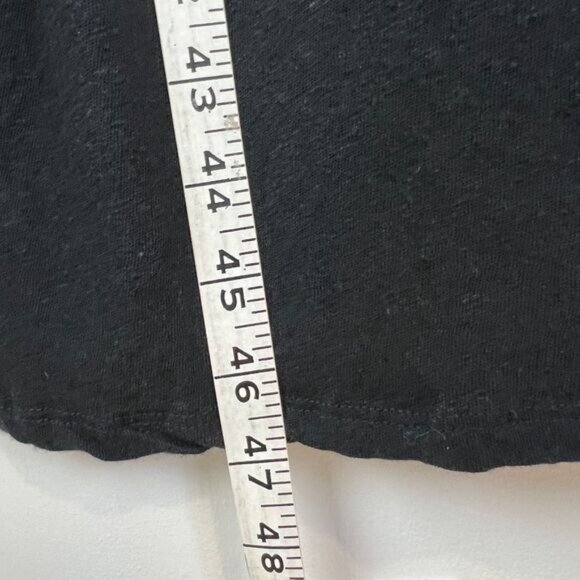 Soft Joie Women's Size Small Black Linen Blend Sleeveless Maxi Dress Swim Cover - Picture 10 of 13